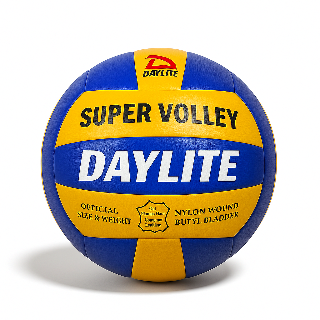Daylite Super Volleyball, Size 4, Multicolor