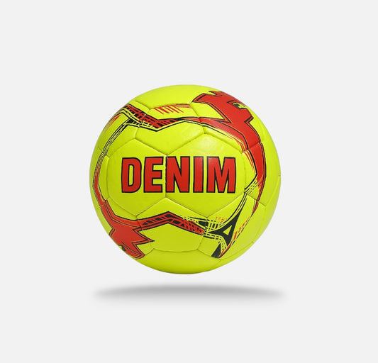 Denim Football, Size 5, Hand Stitched, Pvc Football, 32 Panel